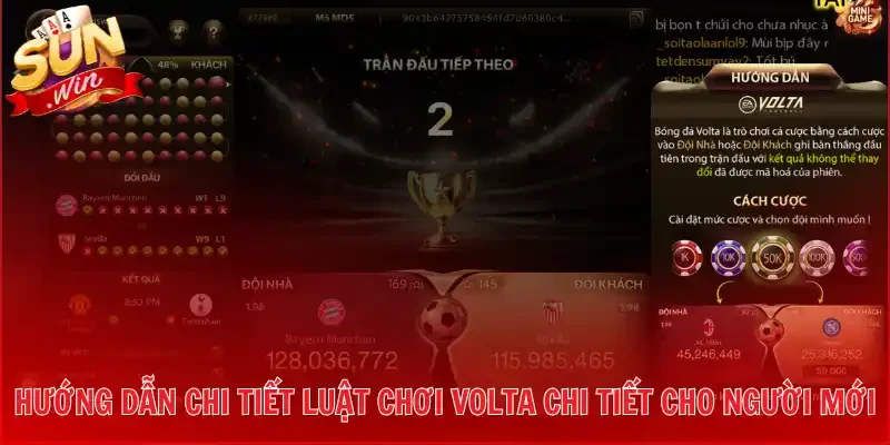 Hướng dẫn chi tiết luật chơi Volta chi tiết cho người mới